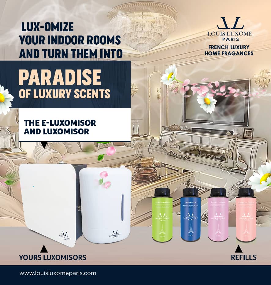 Fruits du Paradis:French Luxury Home Fragances Luxômizing Refill for Luxômizors