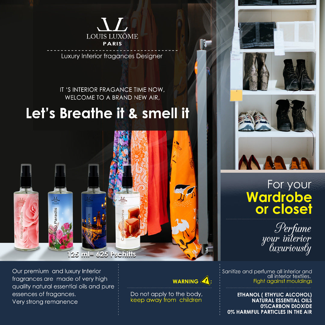 All-in-1 & Most complete & powerful french luxury home Fragances Sprays Luxômizors