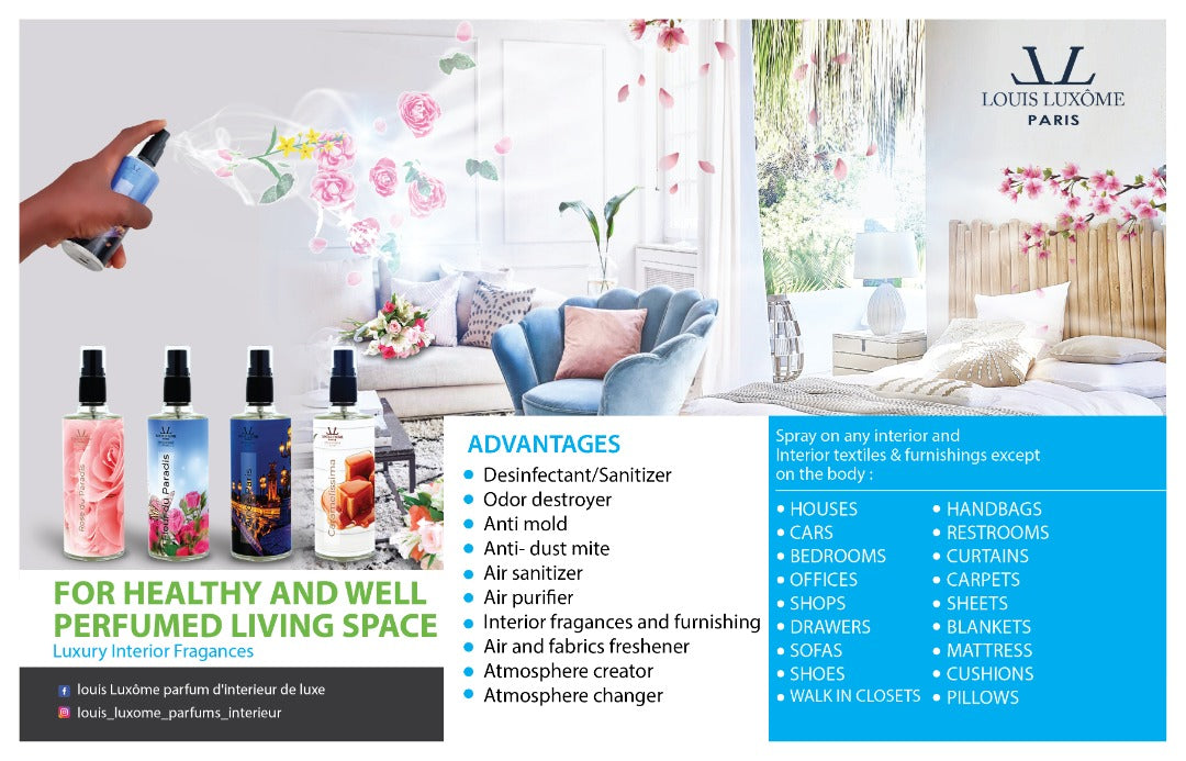 Caramelissima: French Luxury Home fragance Spray Luxômizor ALL-in-1