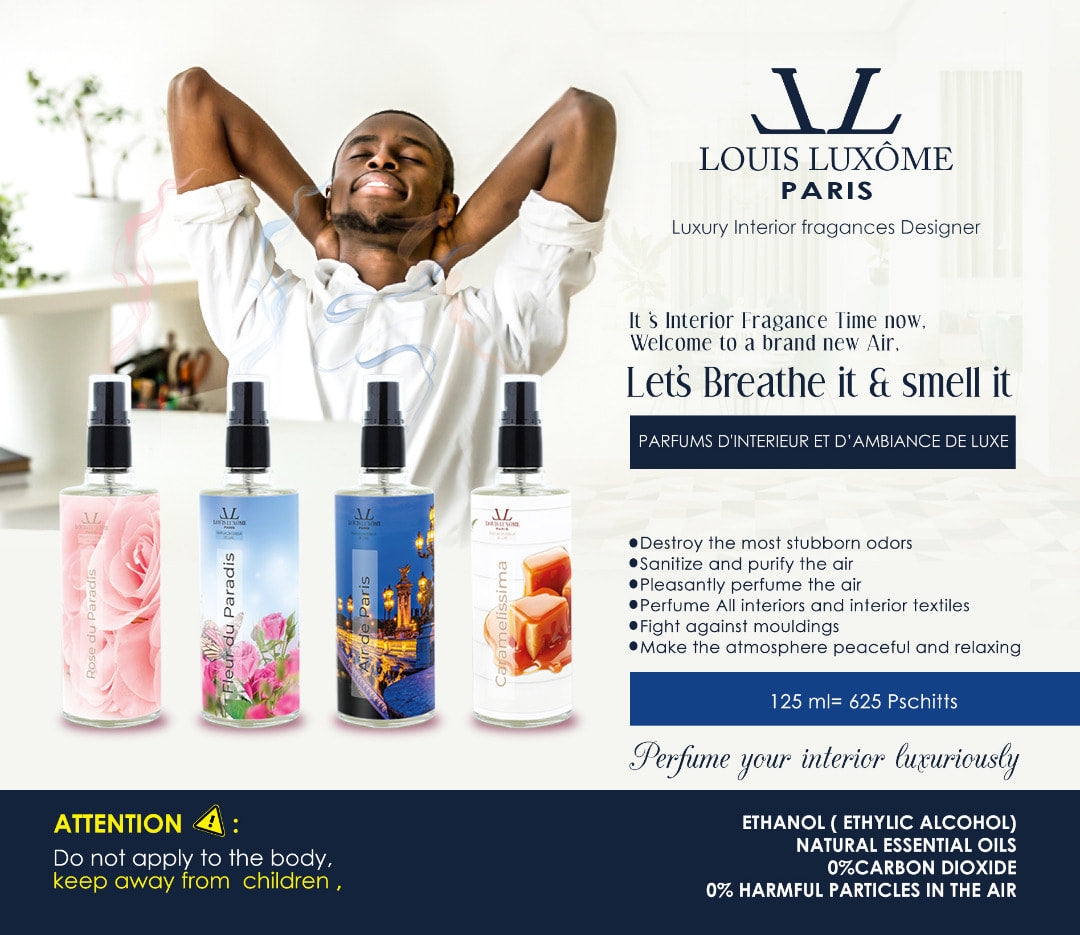 AIR DE PARIS:FRENCH LUXURY HOME FRAGANCE ALL-IN-1 MULTI-PURPOSES